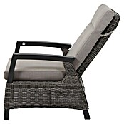 Siena Garden Corido Loungesessel (L x B x H: 81 x 81 x 87 cm, Grau, Rückenlehne verstellbar) | BAUHAUS