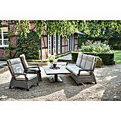 Siena Garden Corido Loungesessel (L x B x H: 81 x 81 x 87 cm, Grau, Rückenlehne verstellbar) | BAUHAUS