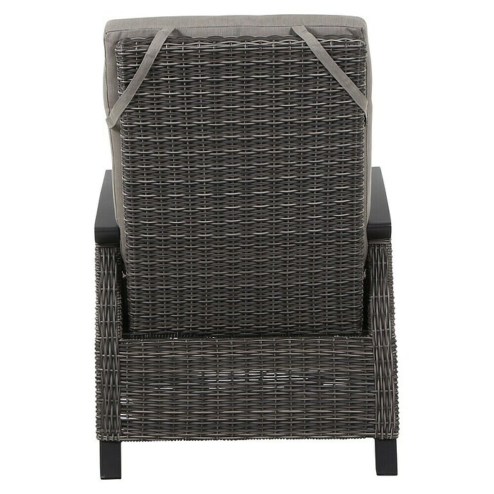 Siena Garden Corido Loungesessel (L x B x H: 81 x 81 x 87 cm, Grau, Rückenlehne verstellbar) | BAUHAUS