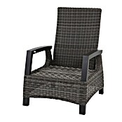 Siena Garden Corido Loungesessel (L x B x H: 81 x 81 x 87 cm, Grau, Rückenlehne verstellbar) | BAUHAUS