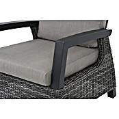 Siena Garden Corido Loungesessel (L x B x H: 81 x 81 x 87 cm, Grau, Rückenlehne verstellbar) | BAUHAUS