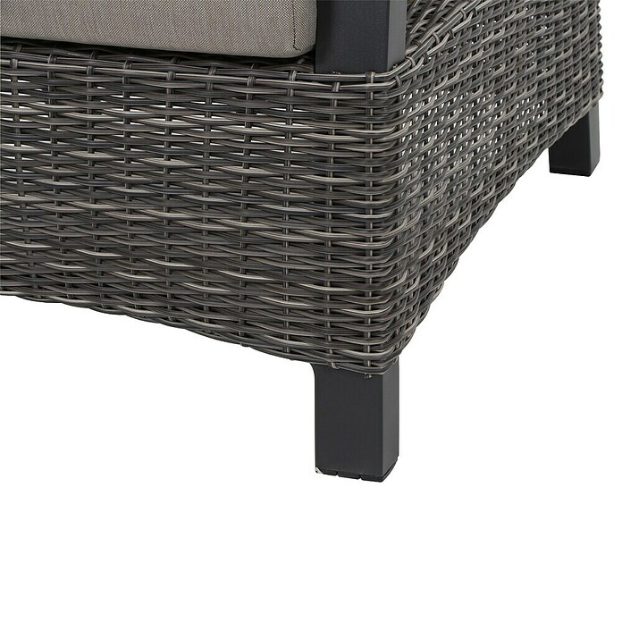 Siena Garden Corido Loungesessel (L x B x H: 81 x 81 x 87 cm, Grau, Rückenlehne verstellbar) | BAUHAUS