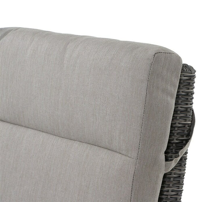 Siena Garden Corido Loungesessel (L x B x H: 81 x 81 x 87 cm, Grau, Rückenlehne verstellbar) | BAUHAUS