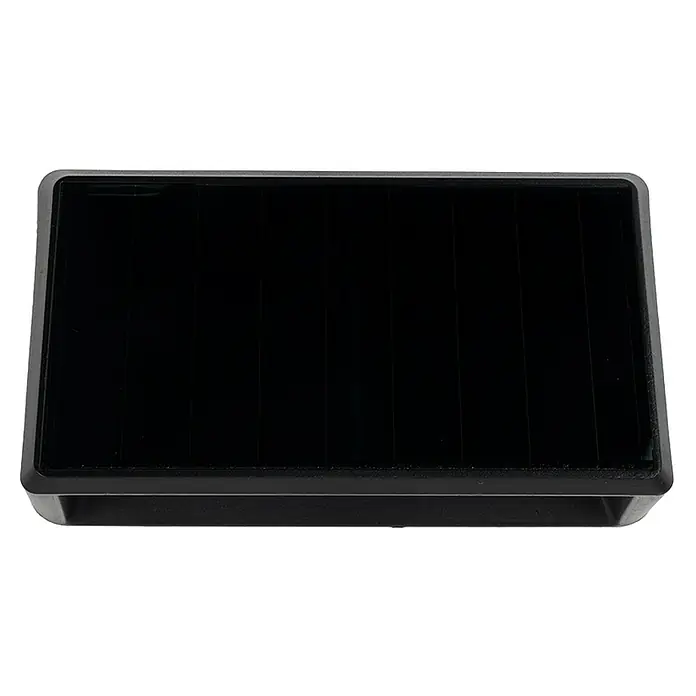 Luxula Solar-Außenwandleuchte - L x B x H: 12,6 x 7 x 4,8 cm, Schwarz, IP54