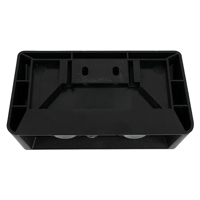 Luxula Solar-Außenwandleuchte - L x B x H: 12,6 x 7 x 4,8 cm, Schwarz, IP54