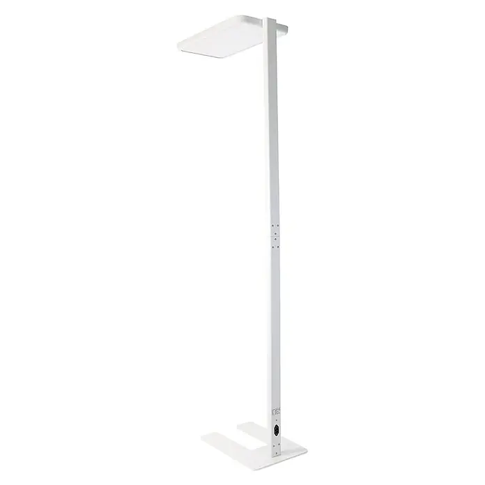 Luxula LED-Stehleuchte - 100 W, Weiß
