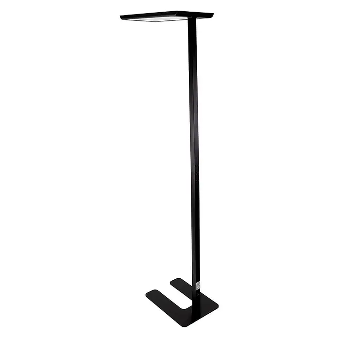 Luxula LED-Stehleuchte - 100 W, Schwarz