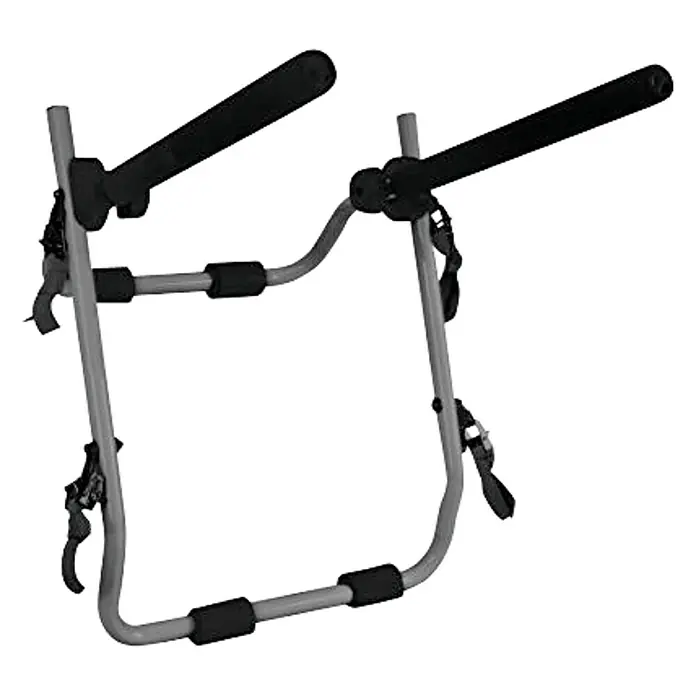 Soporte para bicicletas Wolder Easy - Capacidad de carga: 40 kg - Portabicicletas trasero para transportar hasta 3 bicicletas. Marco sólido con acolchado para proteger el vehículo.
