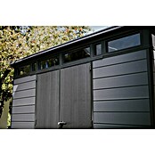 Keter Caseta de jardín Cortina 11x7 (Medidas ext. (An x Pr): 342 x 218 cm, Plástico, Gris, 7,4 m²) | BAUHAUS