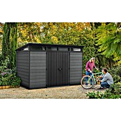 Keter Caseta de jardín Cortina 11x7 (Medidas ext. (An x Pr): 342 x 218 cm, Plástico, Gris, 7,4 m²) | BAUHAUS
