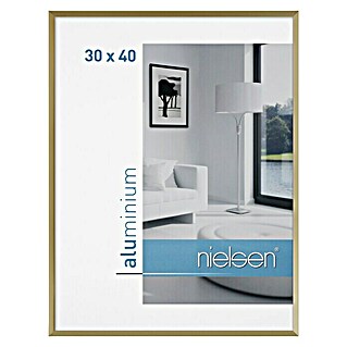 Nielsen Alurahmen Pixel (30 x 40 cm, Gold)