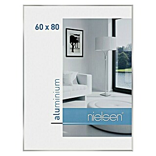 Nielsen Bilderrahmen Pixel (60 x 80 cm, Silber, 60 x 80 cm, Glas)