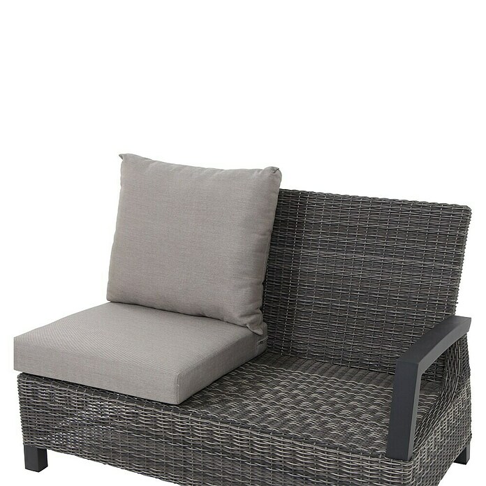Siena Garden Corido Loungesessel (L x B x H: 83 x 136 x 88 cm, Grau, links) | BAUHAUS