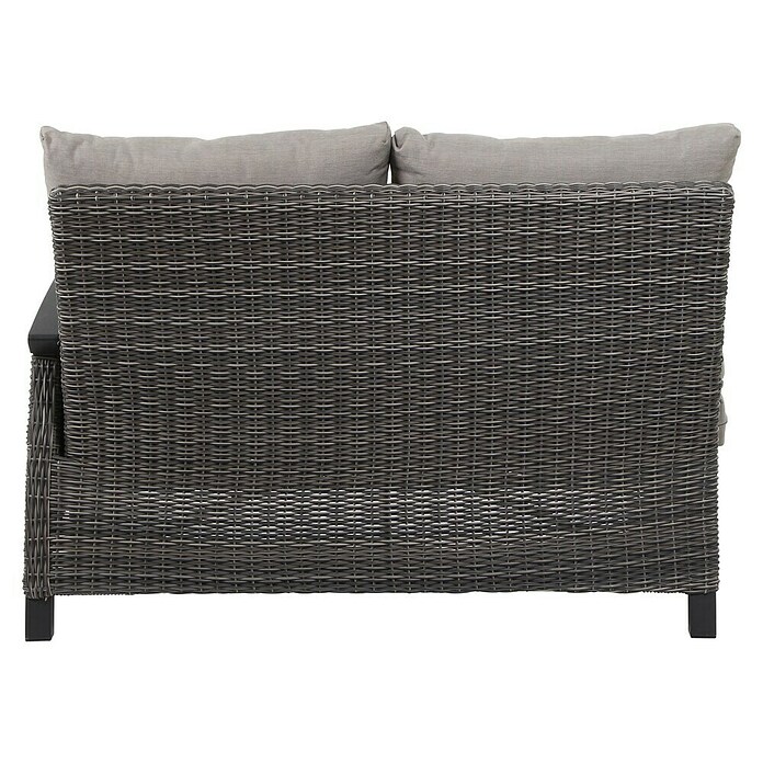 Siena Garden Corido Loungesessel (L x B x H: 83 x 136 x 88 cm, Grau, links) | BAUHAUS