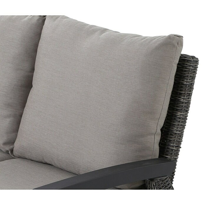 Siena Garden Corido Loungesessel (L x B x H: 83 x 136 x 88 cm, Grau, links) | BAUHAUS