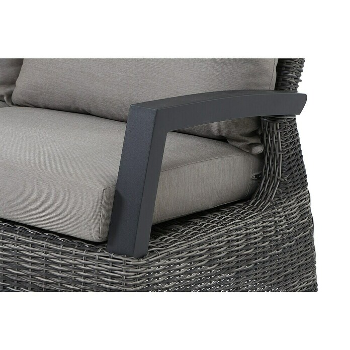 Siena Garden Corido Loungesessel (L x B x H: 83 x 136 x 88 cm, Grau, links) | BAUHAUS