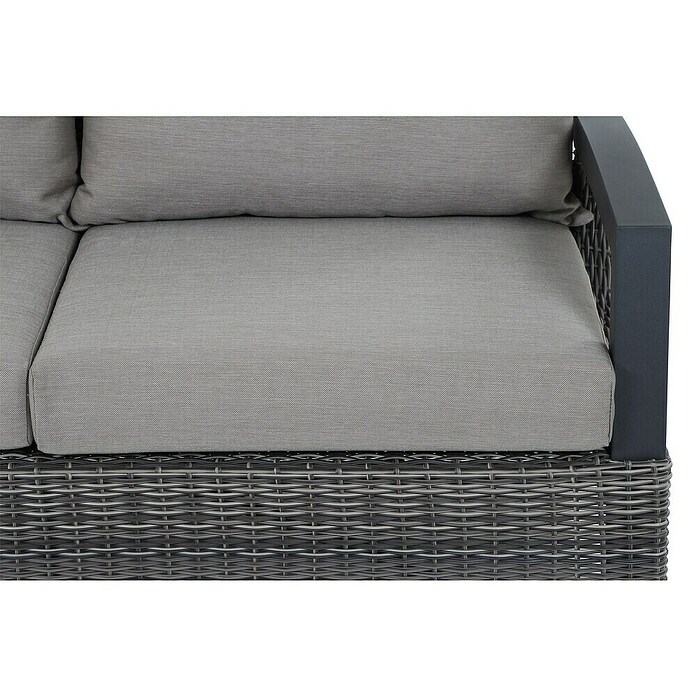 Siena Garden Corido Loungesessel (L x B x H: 83 x 136 x 88 cm, Grau, links) | BAUHAUS