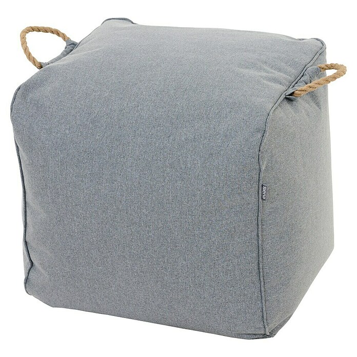 Siena Garden Sitzhocker Integral (B x T x H: 48 x 46 x 46 cm, Stone Grey, Polyester) | BAUHAUS
