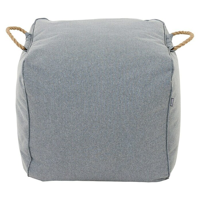 Siena Garden Sitzhocker Integral (B x T x H: 48 x 46 x 46 cm, Stone Grey, Polyester) | BAUHAUS