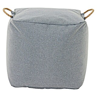 Siena Garden Sitzhocker Integral (B x T x H: 48 x 46 x 46 cm, Stone Grey, Polyester)