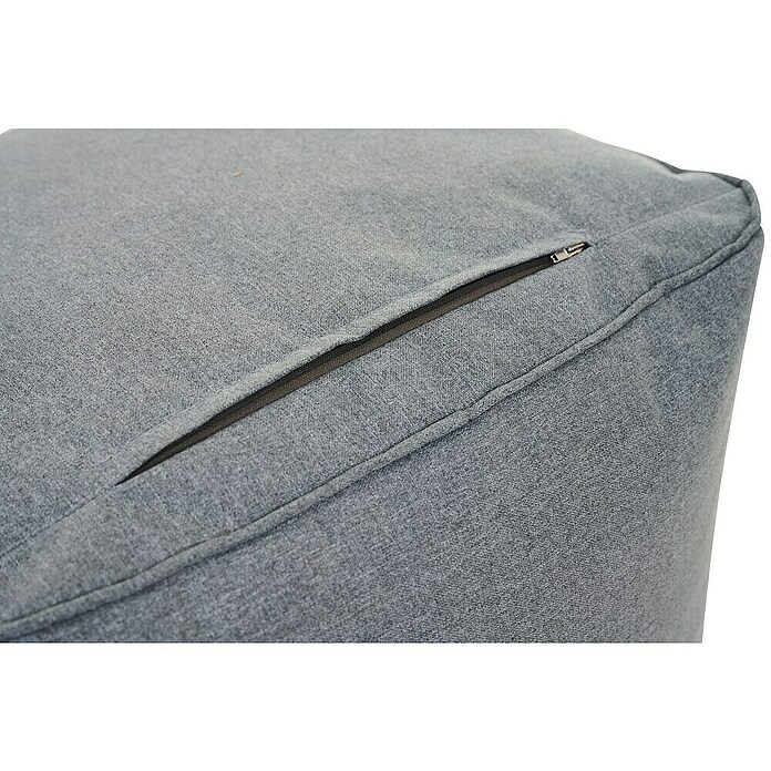 Siena Garden Sitzhocker Integral (B x T x H: 48 x 46 x 46 cm, Stone Grey, Polyester) | BAUHAUS