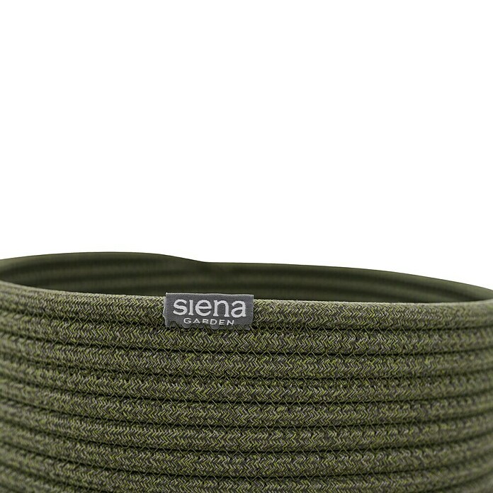 Siena Garden Pflanzgefäß LINEA (Ø x H: 24 x 21 cm, Olive, 1 Stk.) | BAUHAUS