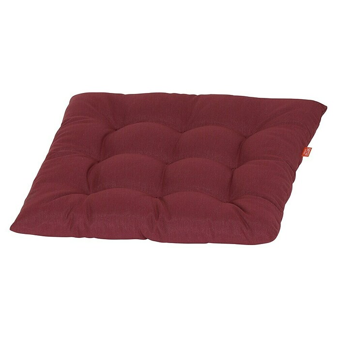 Siena Garden Atria Outdoor-Sitzkissen (L x B x H: 48 x 48 x 6 cm, Rot, Polyester) | BAUHAUS