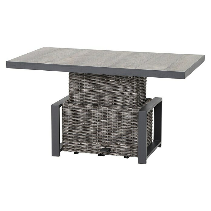 Siena Garden Corido Garten-Loungetisch (L x B x H: 130 x 75 x 71 cm, Washed Grey, Max. Personenzahl: 4 Stk.) | BAUHAUS