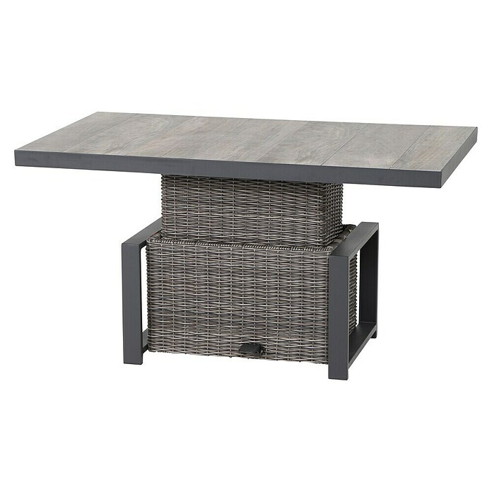 Siena Garden Corido Garten-Loungetisch (L x B x H: 130 x 75 x 71 cm, Washed Grey, Max. Personenzahl: 4 Stk.) | BAUHAUS