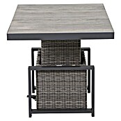 Siena Garden Corido Garten-Loungetisch (L x B x H: 130 x 75 x 71 cm, Washed Grey, Max. Personenzahl: 4 Stk.) | BAUHAUS