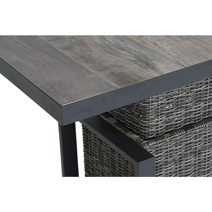 Siena Garden Corido Garten-Loungetisch (L x B x H: 130 x 75 x 71 cm, Washed Grey, Max. Personenzahl: 4 Stk.) | BAUHAUS