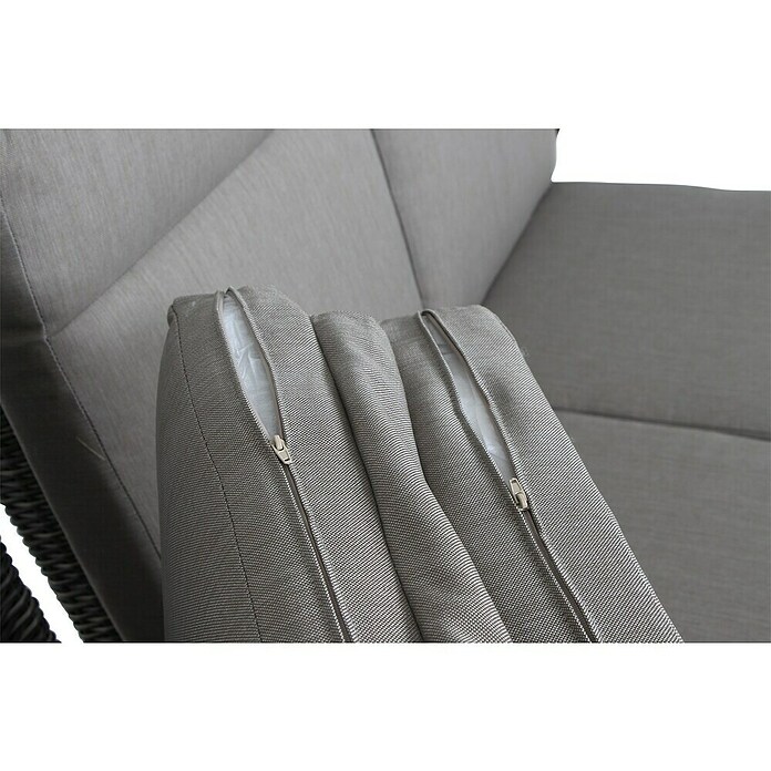 Siena Garden Corido Loungesofa (Charcoal Grey, Aluminium, Max. Personenzahl: 3 Stk.) | BAUHAUS