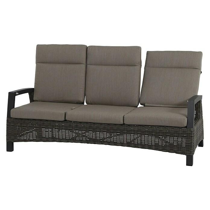 Siena Garden Corido Loungesofa (Charcoal Grey, Aluminium, Max. Personenzahl: 3 Stk.) | BAUHAUS