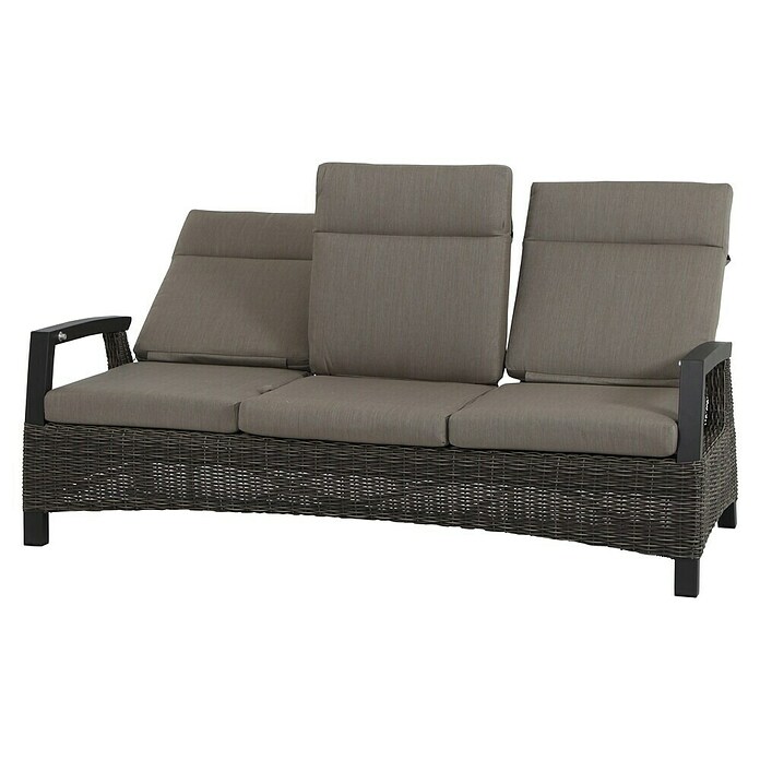 Siena Garden Corido Loungesofa (Charcoal Grey, Aluminium, Max. Personenzahl: 3 Stk.) | BAUHAUS