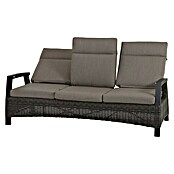 Siena Garden Corido Loungesofa (Charcoal Grey, Aluminium, Max. Personenzahl: 3 Stk.) | BAUHAUS