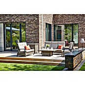 Siena Garden Corido Loungesofa (Charcoal Grey, Aluminium, Max. Personenzahl: 3 Stk.) | BAUHAUS