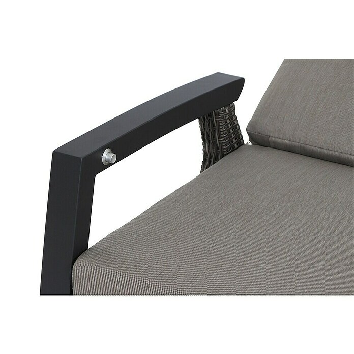Siena Garden Corido Loungesofa (Charcoal Grey, Aluminium, Max. Personenzahl: 3 Stk.) | BAUHAUS