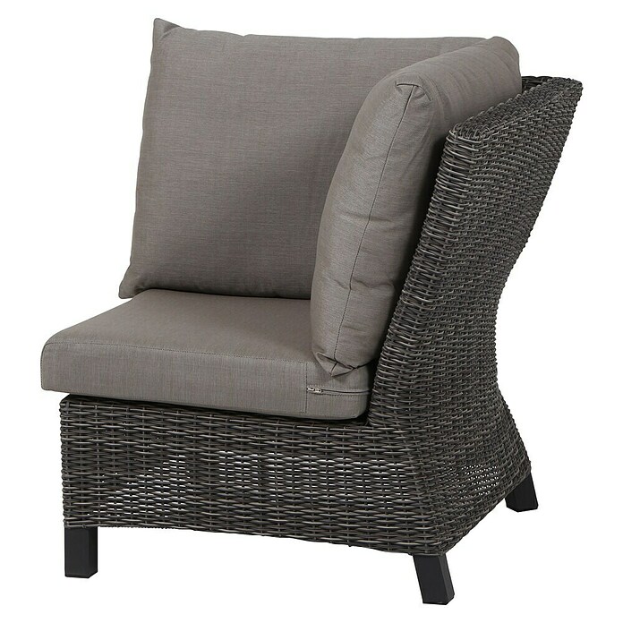 Siena Garden Corido Loungesofa-Eckelement (L x B x H: 81 x 81 x 87 mm, Charcoal Grey, Aluminium) | BAUHAUS