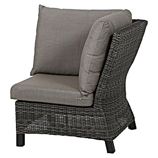 Siena Garden Corido Loungesofa-Eckelement (L x B x H: 81 x 81 x 87 mm, Charcoal Grey, Aluminium)
