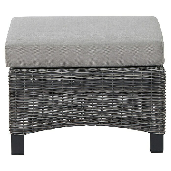 Siena Garden Corido Lounge-Hocker (L x B x H: 60 x 57 x 42 cm, Charcoal Grey) | BAUHAUS