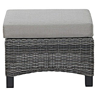 Siena Garden Corido Lounge-Hocker (L x B x H: 60 x 57 x 42 cm, Charcoal Grey)