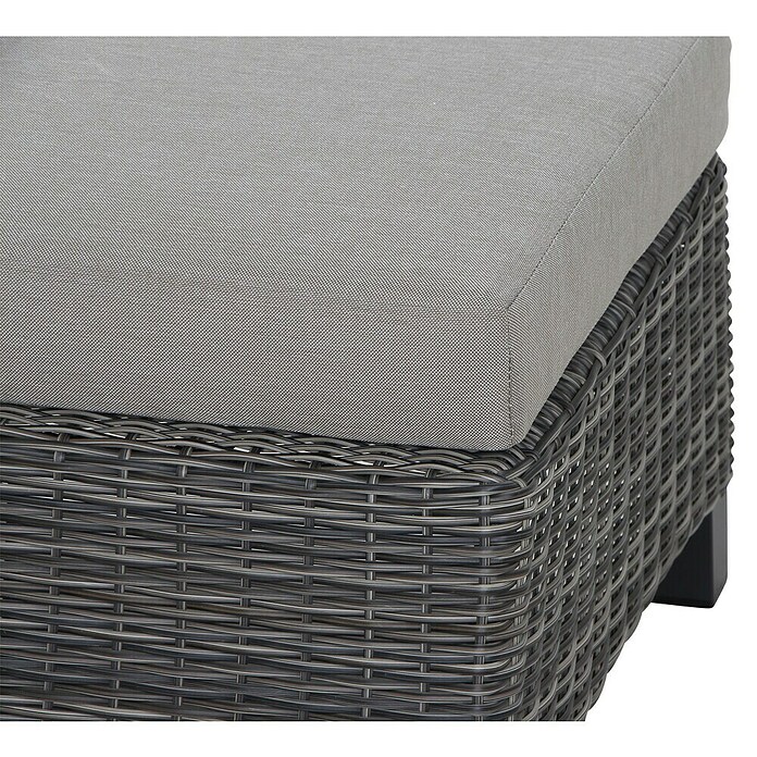Siena Garden Corido Lounge-Hocker (L x B x H: 60 x 57 x 42 cm, Charcoal Grey) | BAUHAUS