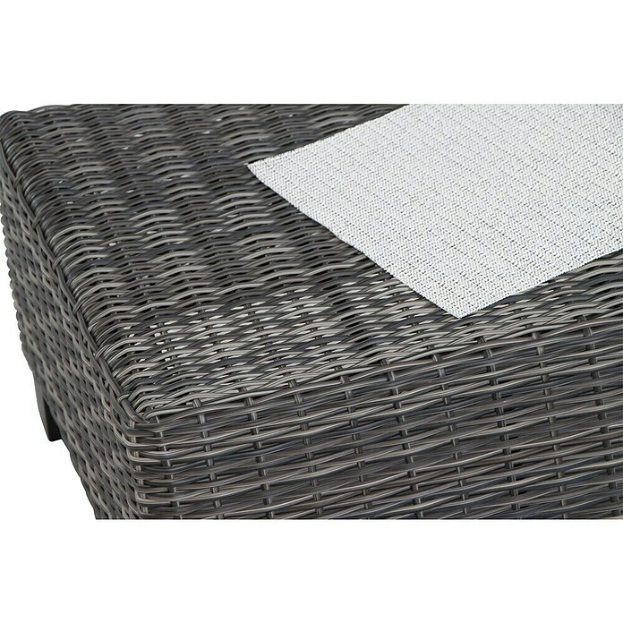 Siena Garden Corido Lounge-Hocker (L x B x H: 60 x 57 x 42 cm, Charcoal Grey) | BAUHAUS