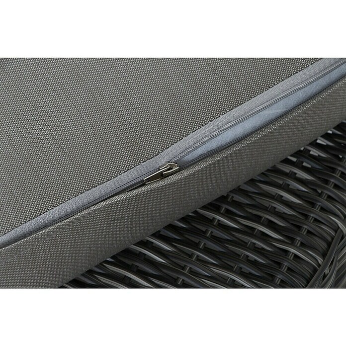 Siena Garden Corido Lounge-Hocker (L x B x H: 60 x 57 x 42 cm, Charcoal Grey) | BAUHAUS