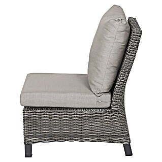Siena Garden Corido Loungesofa-Mittelelement (L x B x H: 81 x 64 x 87 cm, Charcoal Grey, Aluminium)