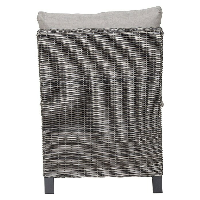 Siena Garden Corido Loungesofa-Mittelelement (L x B x H: 81 x 64 x 87 cm, Charcoal Grey, Aluminium) | BAUHAUS