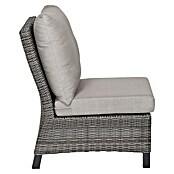 Siena Garden Corido Loungesofa-Mittelelement (L x B x H: 81 x 64 x 87 cm, Charcoal Grey, Aluminium) | BAUHAUS