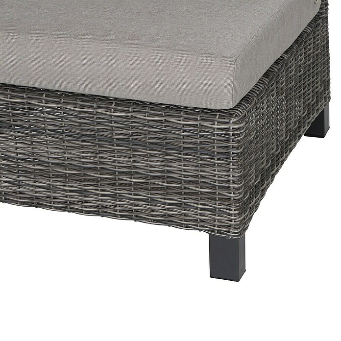 Siena Garden Corido Loungesofa-Mittelelement (L x B x H: 81 x 64 x 87 cm, Charcoal Grey, Aluminium) | BAUHAUS