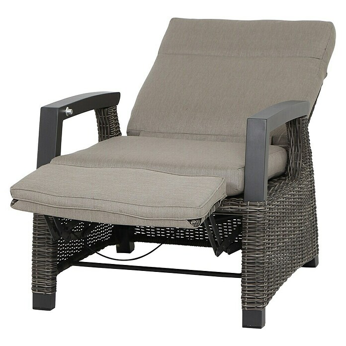 Siena Garden Corido Relaxsessel (L x B x H: 85,5 x 73 x 103 cm, Charcoal Grey, Aluminium) | BAUHAUS