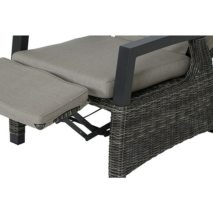 Siena Garden Corido Relaxsessel (L x B x H: 85,5 x 73 x 103 cm, Charcoal Grey, Aluminium) | BAUHAUS